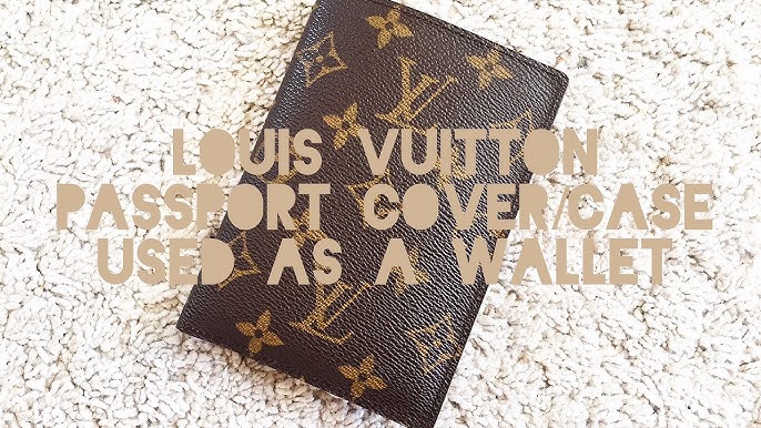 LOUIS VUITTON PASSPORT HOLDER  Review, Comparison & Wear & Tear! 