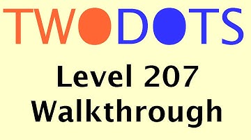 Two Dots Level 207 | TwoDots Level 207