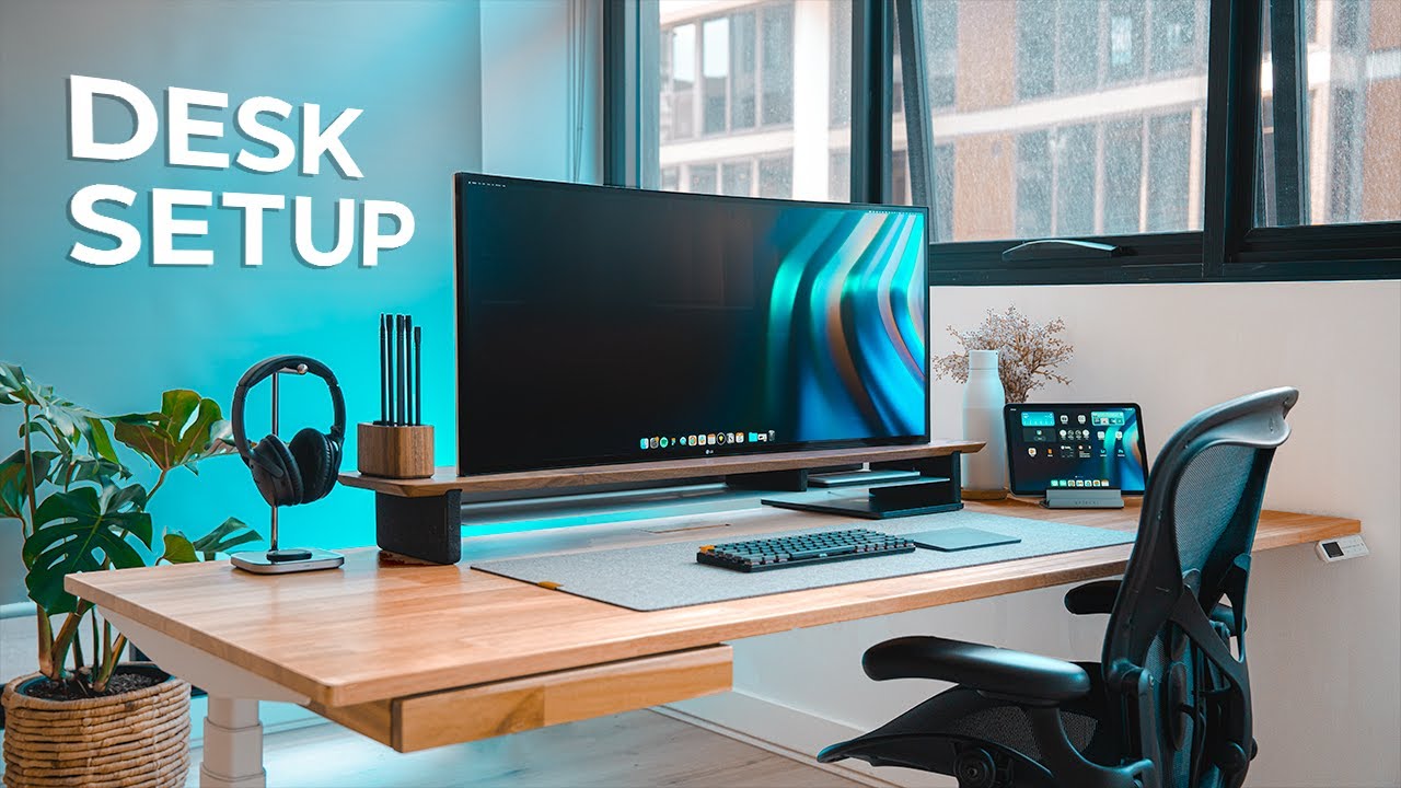 The DREAM Home Office & Desk Setup Makeover in 2022!
