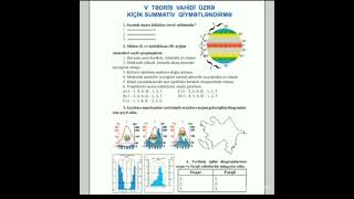 Coğrafiya 8 ci sinif ksq 5 cavabları