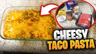 Quick And Easy Recipe: Cook the Most Awesome Cheesy Beef Taco Pasta