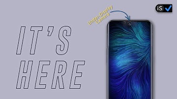 Under Display Cameras Are Ready