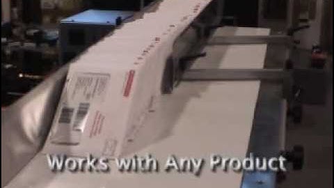 XM-100 Bulk Loader Delivering Stuffed Envelopes