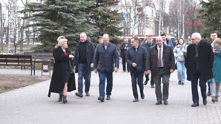 Делегация Совета Федерации посетила Новополоцк и Полоцк (27.03.2024)