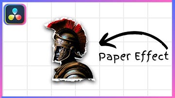 Create this Paper Effect FOR FREE | Davinci Resolve Tutorial
