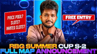 🥵RBG Summer cup S-2 🤩 Full map Tournaments 🔥|| Certificate for winners 🏆|| #freefire #tournament