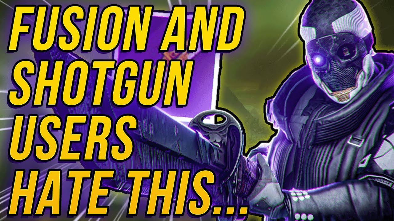 The ULTIMATE COUNTER To Fusion Rifles AND Shotguns.. Destiny 2 Witch Queen