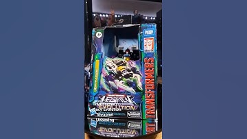 Transformers Legacy Evolution Shrapnel Unboxing #transformers