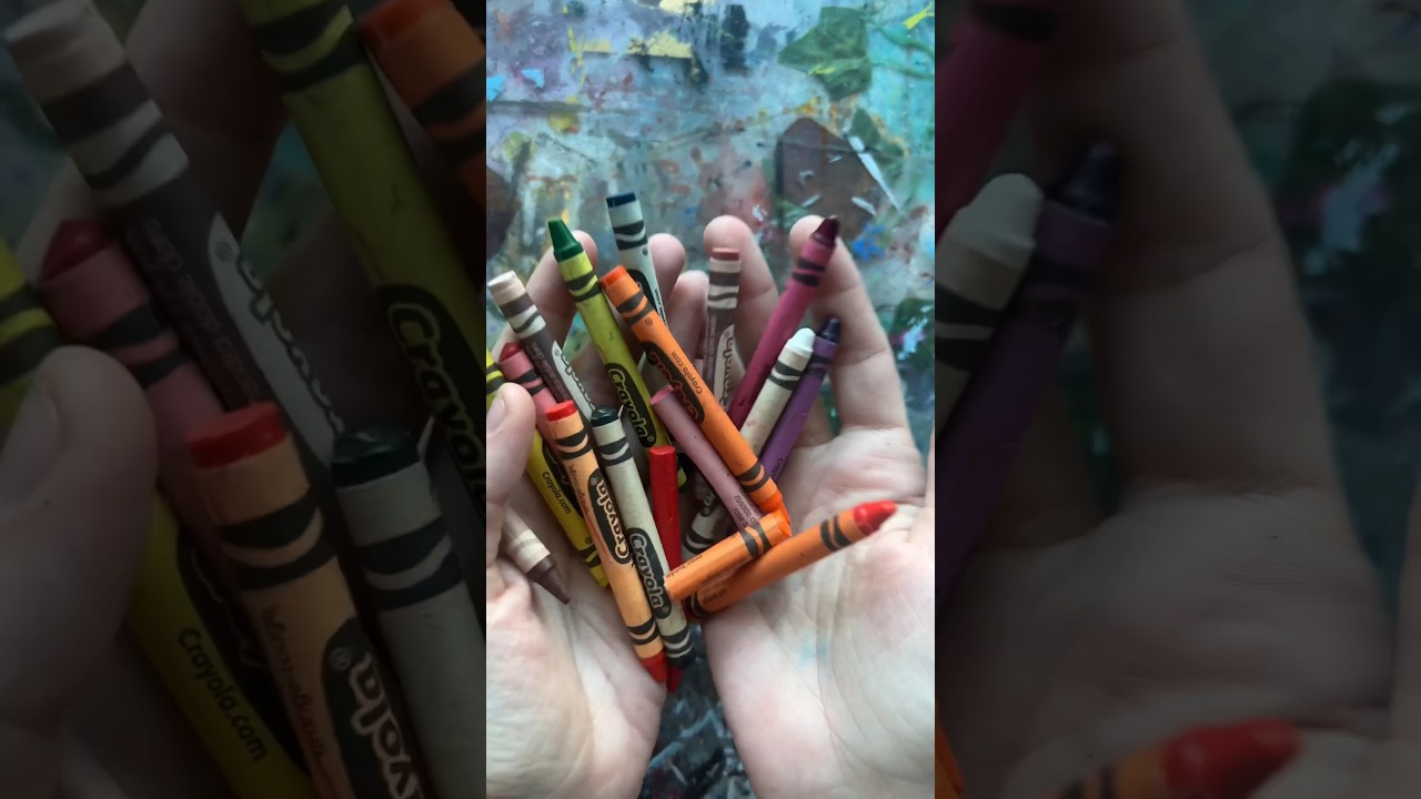 most people don’t know how to use crayons 🤯