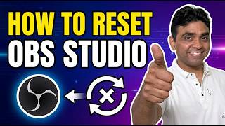 How to Reset OBS Settings in Just 2 Minutes || How to Restore Default Settings in OBS - 2026