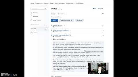 ENGL 0119 Week 1 Instructional Video