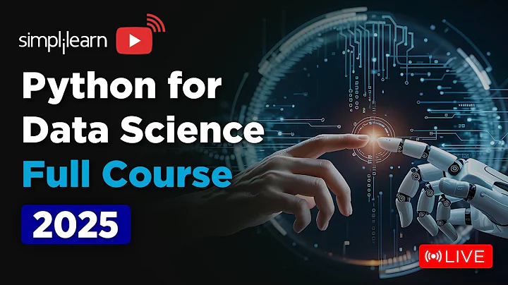 Python For Data Science Full Course 2025 | Data Science With Python For Beginners | Simplilearn thumbnail