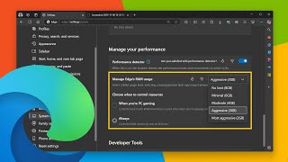 Microsoft Edge's New RAM Limiter Gets a Useful Change