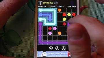 Flow - 8x8 Level 18 Walkthrough