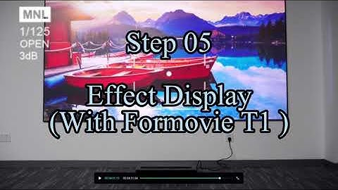 120 inch VIVIDSTORM Fresnel Daylight Screen Installation