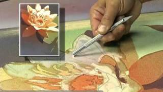 Using a Mouth Atomizer and Masking to Create Ranges of Value with Watercolors