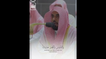 ﴿إِنَّ اللَّهَ فالِقُ الحَبِّ وَالنَّوى﴾ من سورة الأنعام .. للشيخ عبدالله الجهني 🤍..
