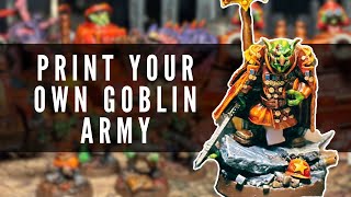 The Revolution is Coming!! 3D Printed Goblin Army @mrmodulork