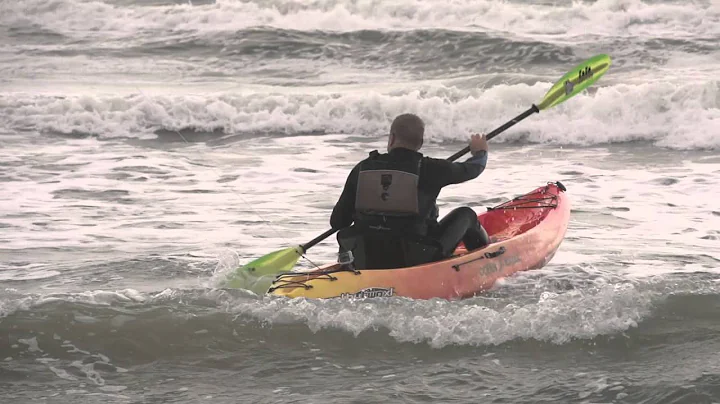 Breaking Boundaries: Eric's kayak out