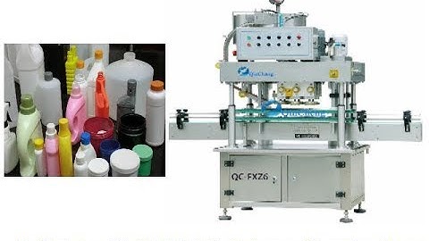 Linear capper Inline capping machine full automatic screw capper for round bottle