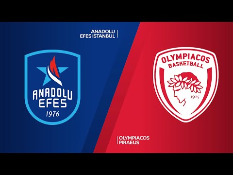 Anadolu Efes Istanbul - Olympiacos Piraeus Highlights | Turkish Airlines EuroLeague, RS Round 25