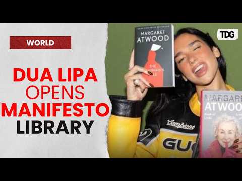 Video Dua Lipa Opens Library Of Banned Books In Portugal