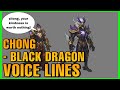 NEW HERO - CHONG BLACK DRAGON/YU ZHONG VOICE LINES | MOBILE LEGENDS
