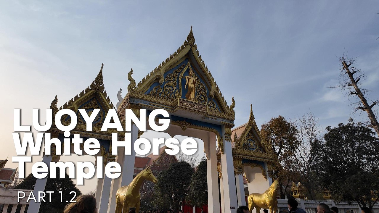 洛阳 LUOYANG ЛОЯН | PART1.2 | THE WHITE HORSE TEMPLE | ЖИЗНЬ В КИТАЕ ХРАМ БЕЛОЙ ЛОШАДИ #china #luoyang