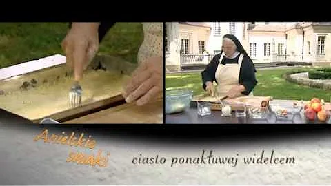 Placek z jabkami i budyniem -- Anielskie smaki -- ...