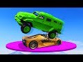 SMASH THE CRAZY DERBY TRUCKS! (GTA 5 Funny Moments)