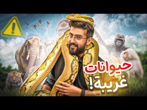 حيوانات اول مرة اشوفها بحياتي 