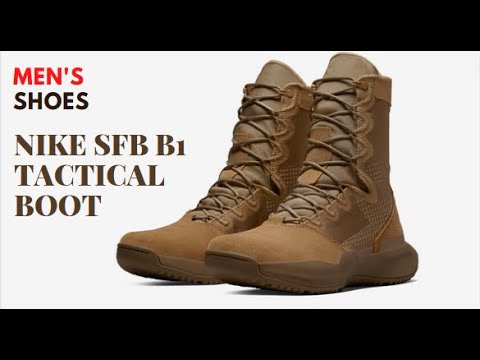 R22】Applying Leather Luster to Police Boots ‣ Nike SFB Field [4K