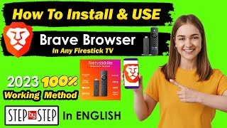 How To Use Brave Browser On Firestick Brave Browser Amazon Fire Stick