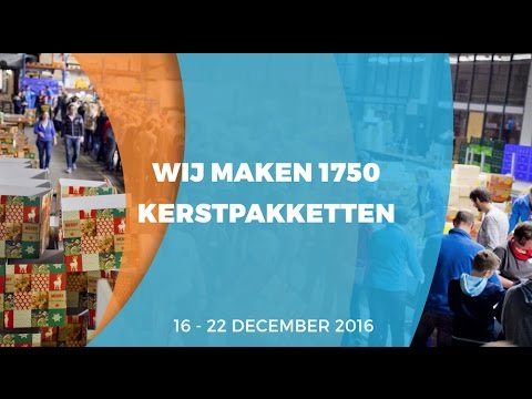 Het klapstuk van de Kerstpakkettenactie Zwolle