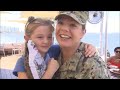 Navy mom surprises daughter
