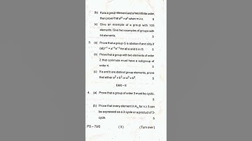 #bsc Core 6 Question Paper 2018 B.Sc Math 3rd Semester Question (Utkal University)