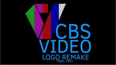CBS Video 1980-1981 Logo Remake