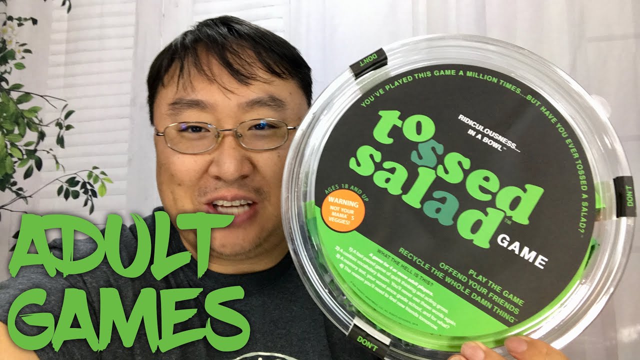 Adult Only Game The Tossed Salad Party Game Review YouTube