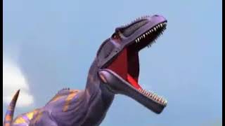 Giganotosaurus Vs Centrosaurus Fight