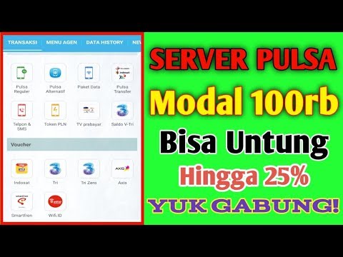 Beberapa alat yang dibutuhkan untuk membuat server pulsa diantaranya komputer, modem getway, softwar. 