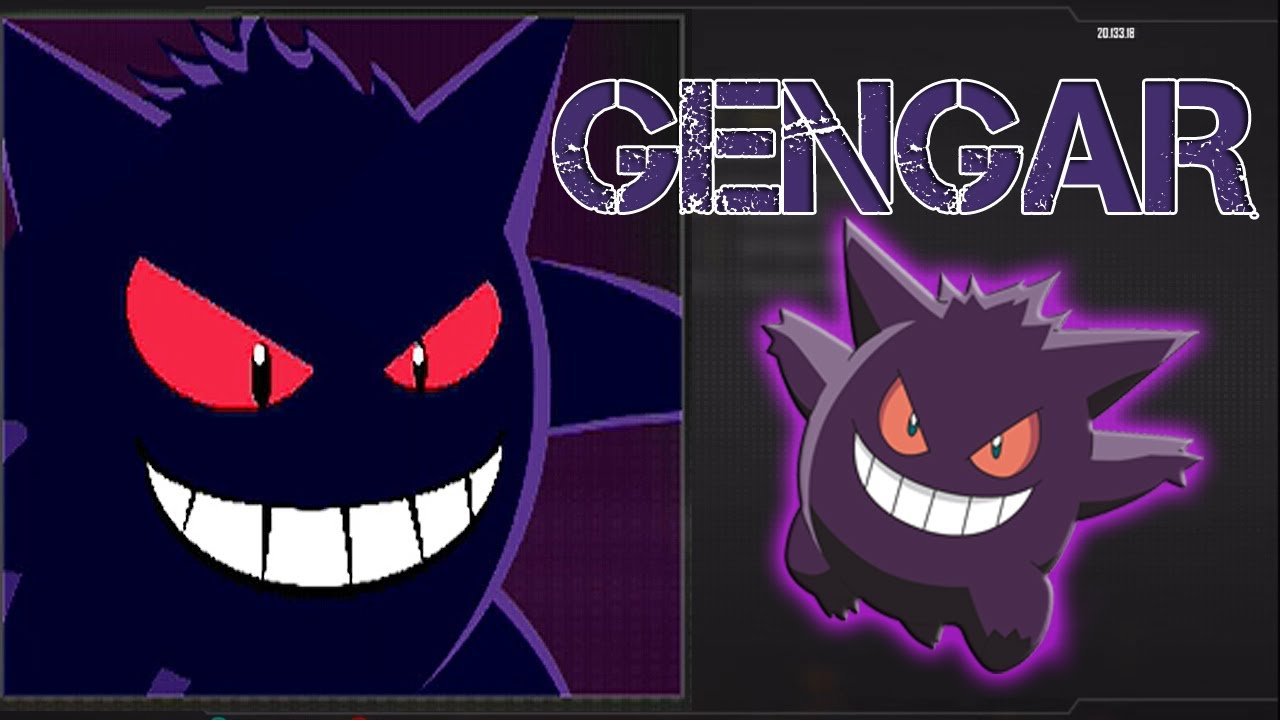BEST Gengar ( Pokemon ) - Black Ops 2 Emblem Tutorial ( Original / Custom Colours )