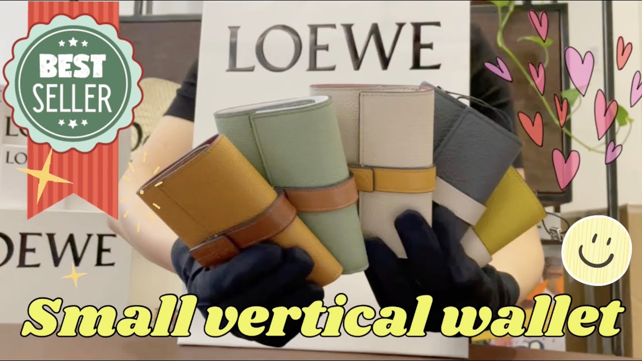 【LOEWE】Small vertical カーフスキン バーティカル ウォレット ロエベ】 スモール バーティカル ウォレット カーフスキン LOEWE