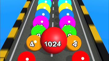 2048 Colors Ball Run 💸🎱❤️MAX LEVELS!! All Levels Gameplay Walkthrough Android, iOS NEW UPDATE
