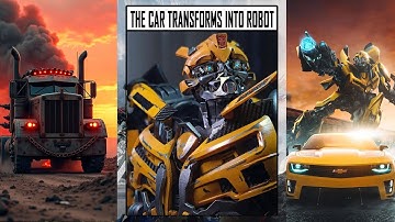 Robot universe - The car transforms into a Robot P.3