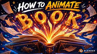 How to Animate a Book in Blender 5.1!