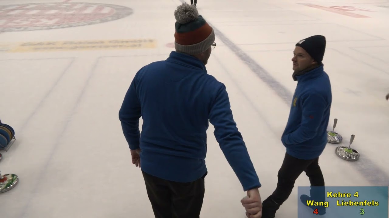 Eisstock Staatsliga Herren Winter 2024/25, Finale, ESV Ladler Wang : GSC Liebenfels