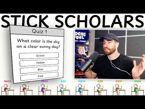 What Color is the Sky??! - Stick Scholars Trivia Game
