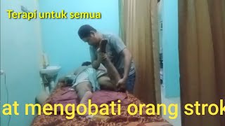 Pijat Terapi orang stroke