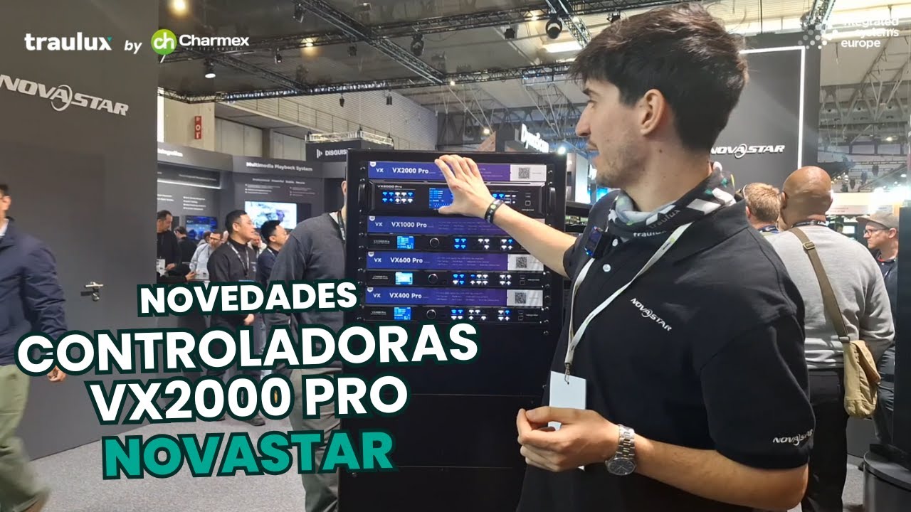 Descubre la nueva gama de controladoras VX2000 Pro de Novastar