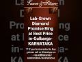 Lab-Grown Diamond Promise Ring at Best Price in-Gulbarga-KARNATAKA#taaresitare